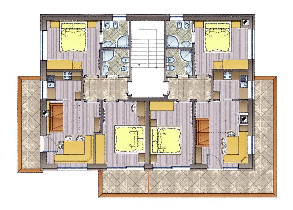 Apartments La Mana Santa Cristina Val Gardena Zewnętrze zdjęcie